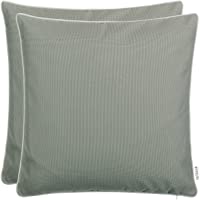 Cojín de jardín- para exteriores- decoración- teñido en hilo- resistente a suciedad y agua con cremallera- tamaño:45 x…